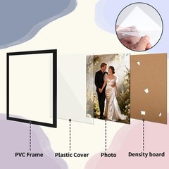 8×10 Picture Frames Set of 10 for Displaying 8 x 10 Photos, Multi 8×10 Frames…