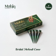 Mahin Herbals 100% Natural Henna Bridal Mehndi Cone For Temporary Body Art FS