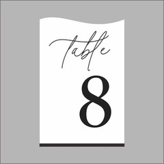 Wedding Table Numbers 3D Gold Mirror Table Numbers Wedding Table Decor