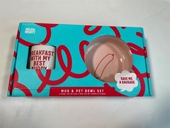 Wild & Woofy Mug And Pet Bowl Set NEW NIB N22