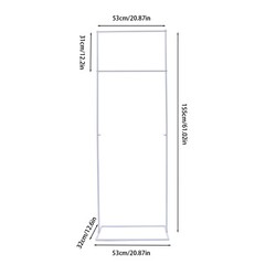 Elegant Square Arch Rack for Weddings, Parties & Events – Durable Design