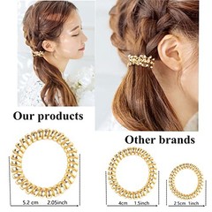 Bachelorette Hair Ties, Bridesmaid Proposal Gifts, Spiral Hair Ties Champagne
