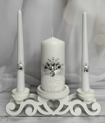 Magik Life Unity Candle Set – 6 Two 10 Taper Burning Unity For Marriage In Usa