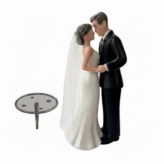 Romantic Bride Groom Wedding Cake Topper Figurine Elegant Keepsake Decoration