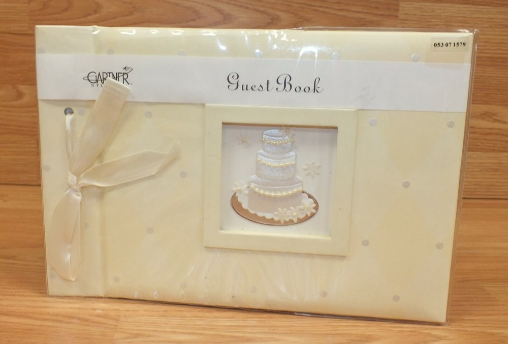 Genuine Gartner Studios Wedding Guest Signing Book Only **READ**