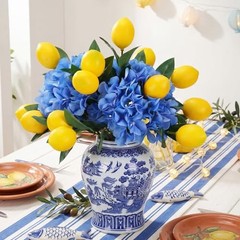 6pcs Amalfi Coast Party Decorations Capri Theme Table Centerpieces