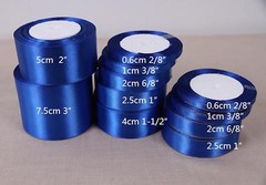 (25 YARDS) SATIN RIBBON roll craft xmas presents wedding party holiday gift wrap