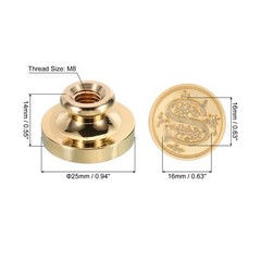 Alphabet S Wax Seals Stamp Initial Letter Sealing Wax Stamp Retro Brass Head