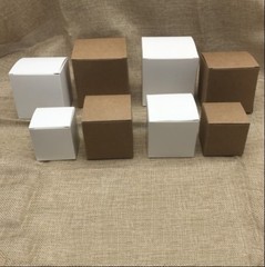 100x kraft paper boxes engagement birthday party bakery cake candy favour boxes