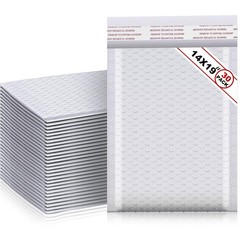 Henoyso 30 Pcs Extra Large Bubble Mailers 14 x 19 Inches Resealable Padded En…