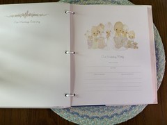 Precious Moments Wedding Keepsake Binder Album Book 3036 Forever True New In Box
