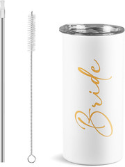 Bridesmaid Proposal Gift Set – 5 Stainless Steel Tumblers for Wedding Party