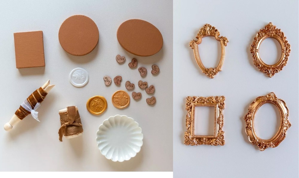 Wedding Styling Kit, Gold Flat Lay Styling Kit, Wedding Photography Styling Kit
