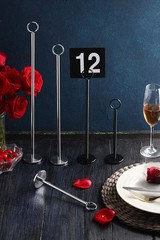 Durable 4×4 Light Grey Table Numbers 1-25 – Ideal for Restaurants and Banquets
