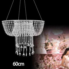 Modern LED Ceiling Light Crystal Chandelier Flush Mount Lamp Bedroom Living Room