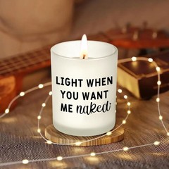 Gifts for Him 2.8 inches in diameter and 3.6 height, Frosted White