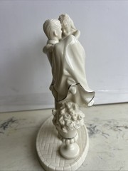 New LENOX Fine Bone China Wedding Promises Coll SWEPT AWAY 9 1/2″h Cake Topper