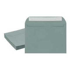 20 Pcs Self Sealing Envelopes 7.8×5.5 Inch for Invitations A7 Grey