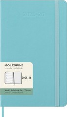 Moleskine Classic 18 Month 2025-2026 Weekly Planner, Hard Cover, Large (5″ x …