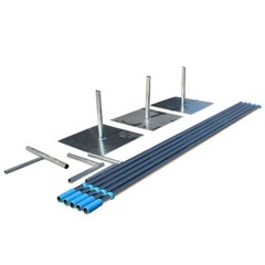 Professional 10’x10’/10’x 20′ Backdrop Stand Pipe Kit Heavy Duty Background Pipe
