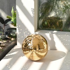 Yescom 12″ Large Disco Ball Mirror Big Hanging Glass for Party Events Wedding