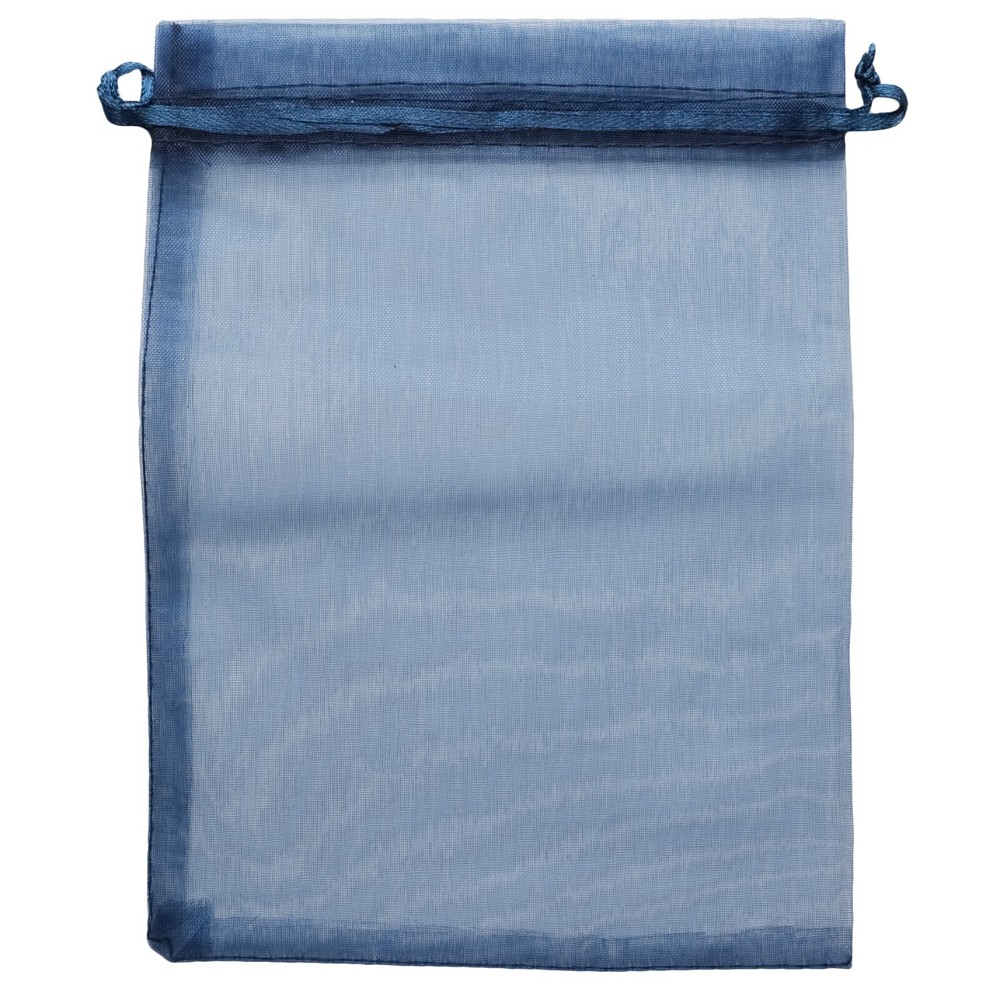 Navy Blue Organza Gift Bags Wedding Party Favor Jewelry Pouches 20/50/100