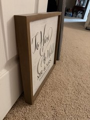 To Have And To Hold – Mr. and Mrs. Wall (2018) Decor