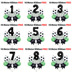 Football Balloons set LATEX HELIUM kids boys Birthday party decoration balloons
