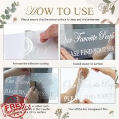 Gersoniel Sage Green Wedding Seating Chart Kit