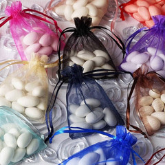 4×6 Inch Organza Gift Bags with Drawstring for Jewelry,Candy,Cookie,Pack of 100