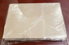 Delta Airlines Tray Mat 9- 7/8” x 13x 3/4” Disposable Tray Mat sealed bag of 500