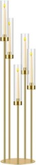 Gold 42in 1 Set Candelabra Centerpiece for Weddings & Events