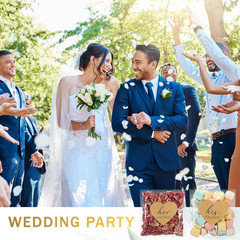 200 Set Self-Sealing Wedding Favor Stickers for Candy Bags 4×6 Inches