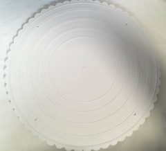 Wilton Circles of Strength Cake Separator Plates Scalloped 8” – 16” Lot of 5