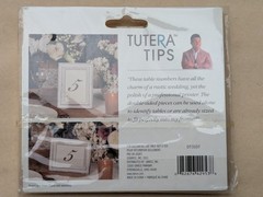 David Tutera Table Numbers 1-25 Horizontal or Vertical Display / Dual Sided -NEW