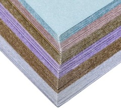 Vibrant 96-Count Shimmer Paper Set – Perfect for Holiday Crafts & Invitations