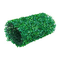 12pcs 24×16″ Artificial Boxwood Mat Wall Hedge Decor Privacy Fence Panel Grass