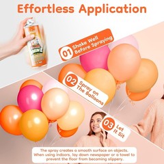Balloon Shine Spray, 7 fl.oz Long Lasting 7 Fl Oz (Pack of 1), Fragrance Free