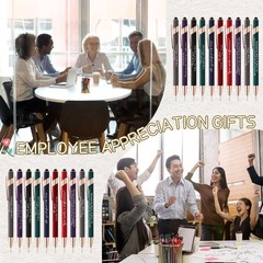 Fuutreo 30 Pcs Inspirational Pens Bulk Thank You Gifts Motivational Quote Scr…