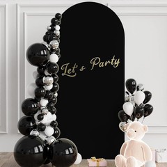 Elegant 6FT Wedding Arch Cover – Durable Spandex Backdrop for Celebrations