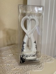 Studio His & Hers Modern Art Wedding Cake Topper