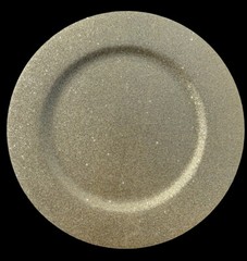 CHRG 1309 GOLD (Decorative plates) 13 in Round