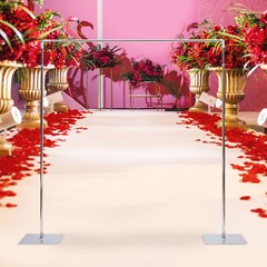 10ft x 10ft Backdrop Stand Pipe Kit Heavy Duty Wedding Back Adjustable Stand
