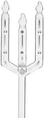 9″ Plastic Straight Head Floral Picks Card Holders for Weddings, Birthday Partie