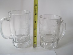 Bride Groom German Wedding Toasting Mugs Captain Harold Larson Happy Days Set 2