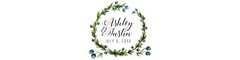 Elegant Wreath on White Watert Bottle Labels Wedding Anniversary Engagement