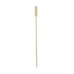 100 pcs 10″ long Natural Bamboo Wedding Party Paddle Skewers Picks Wedding Party