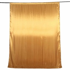 8×10 ft GOLD Satin CURTAIN Wedding Photography Backdrop Panel Party Decorations