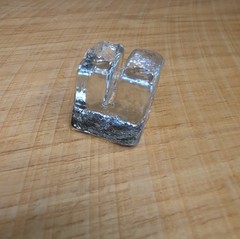 16 Pottery Barn Place Card Holders Clear Glass Cubes Wedding Shower Display Set