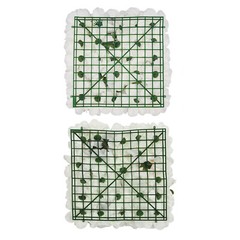 3D Flower Wall Panel 12pcs Artificial Flower Wall Background Silk Rose Mat